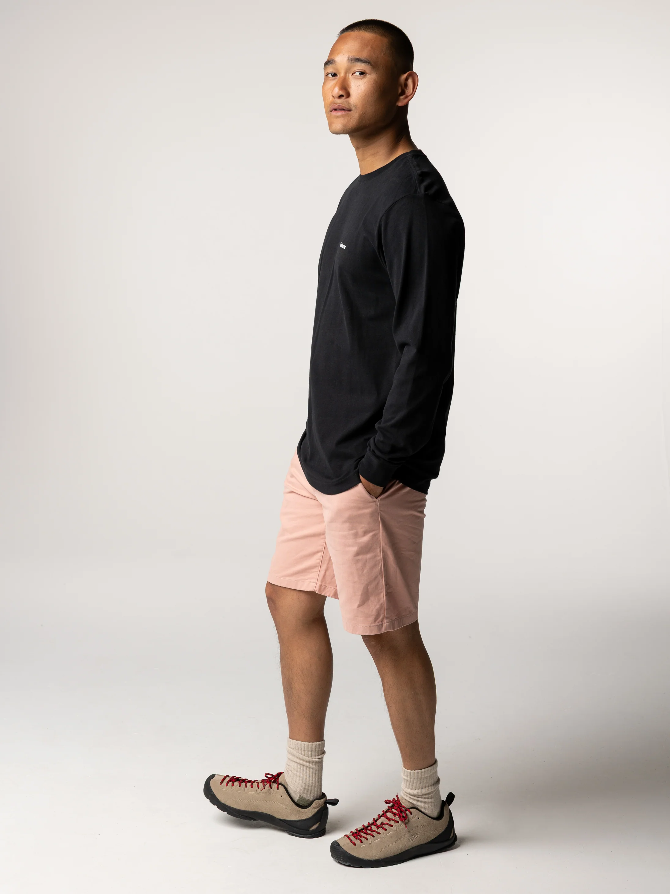 Men's Harlyn Logo Long Sleeve T-Shirt - Image 4