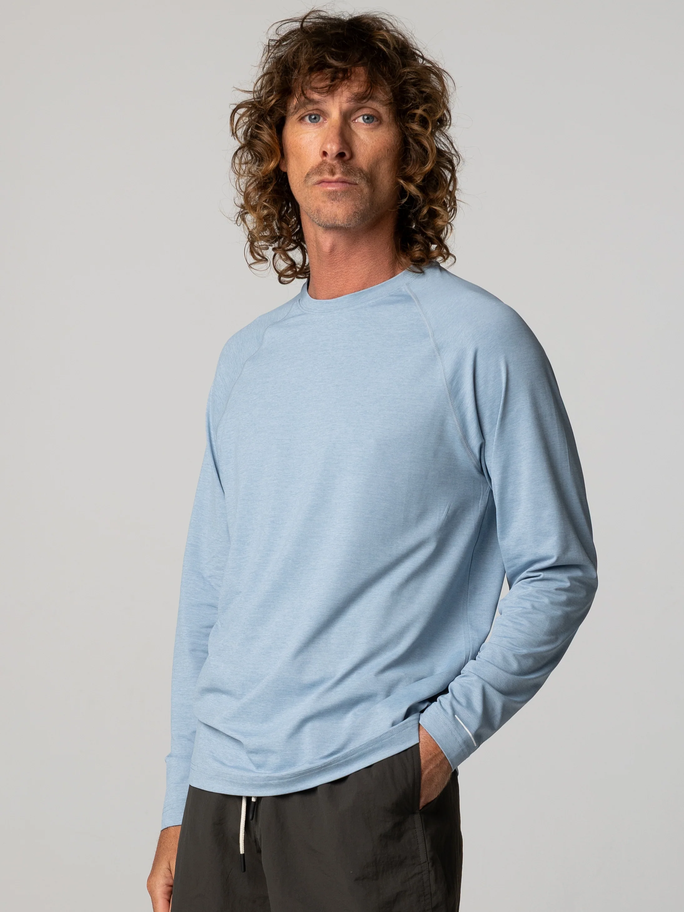 Men's Solar UPF Long Sleeve Top - Image 3