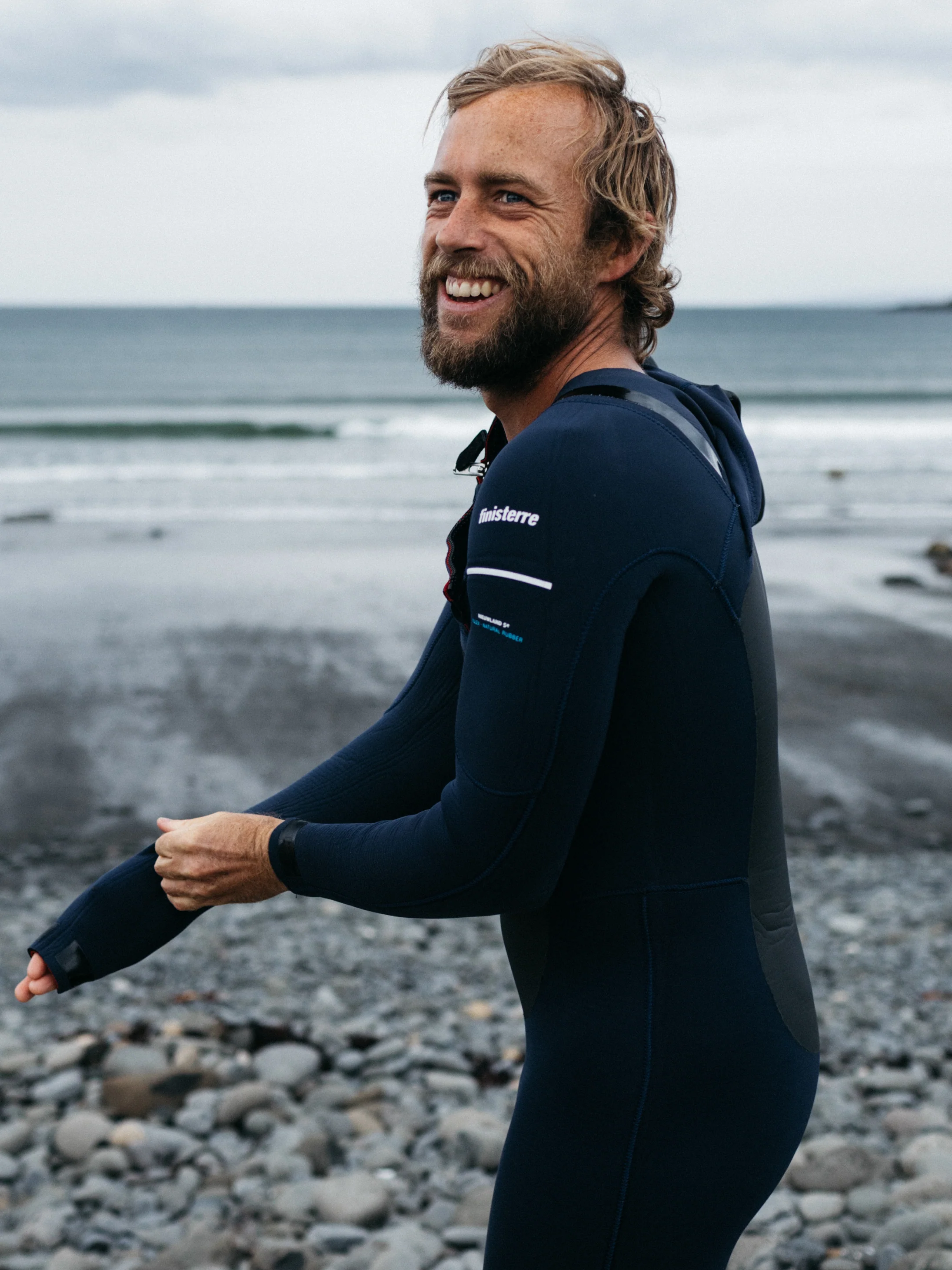 Men's Nieuwland 5.5/4.5mm Yulex® Chest Zip Hooded Wetsuit - Image 3