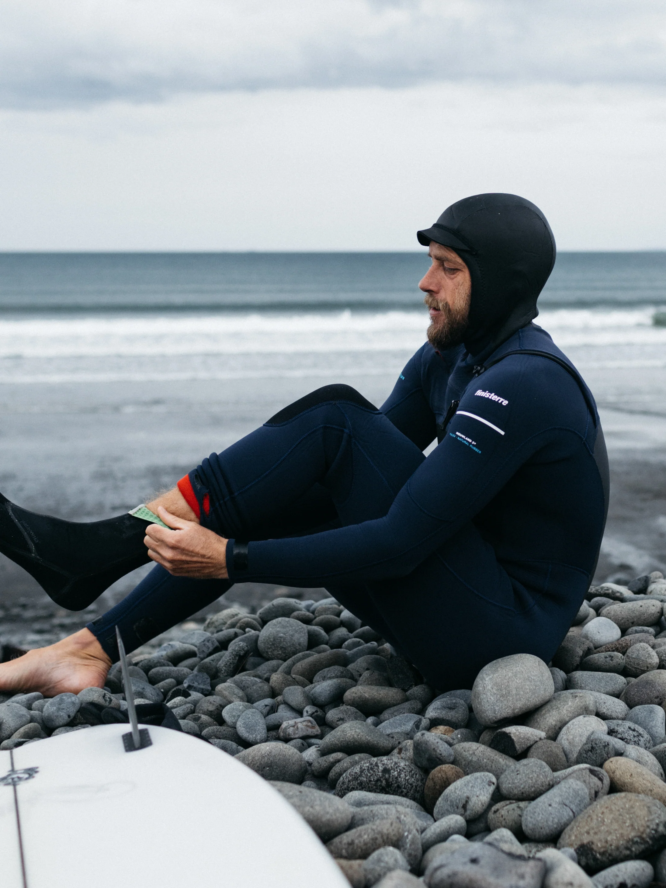 Men's Nieuwland 5.5/4.5mm Yulex® Chest Zip Hooded Wetsuit - Image 4