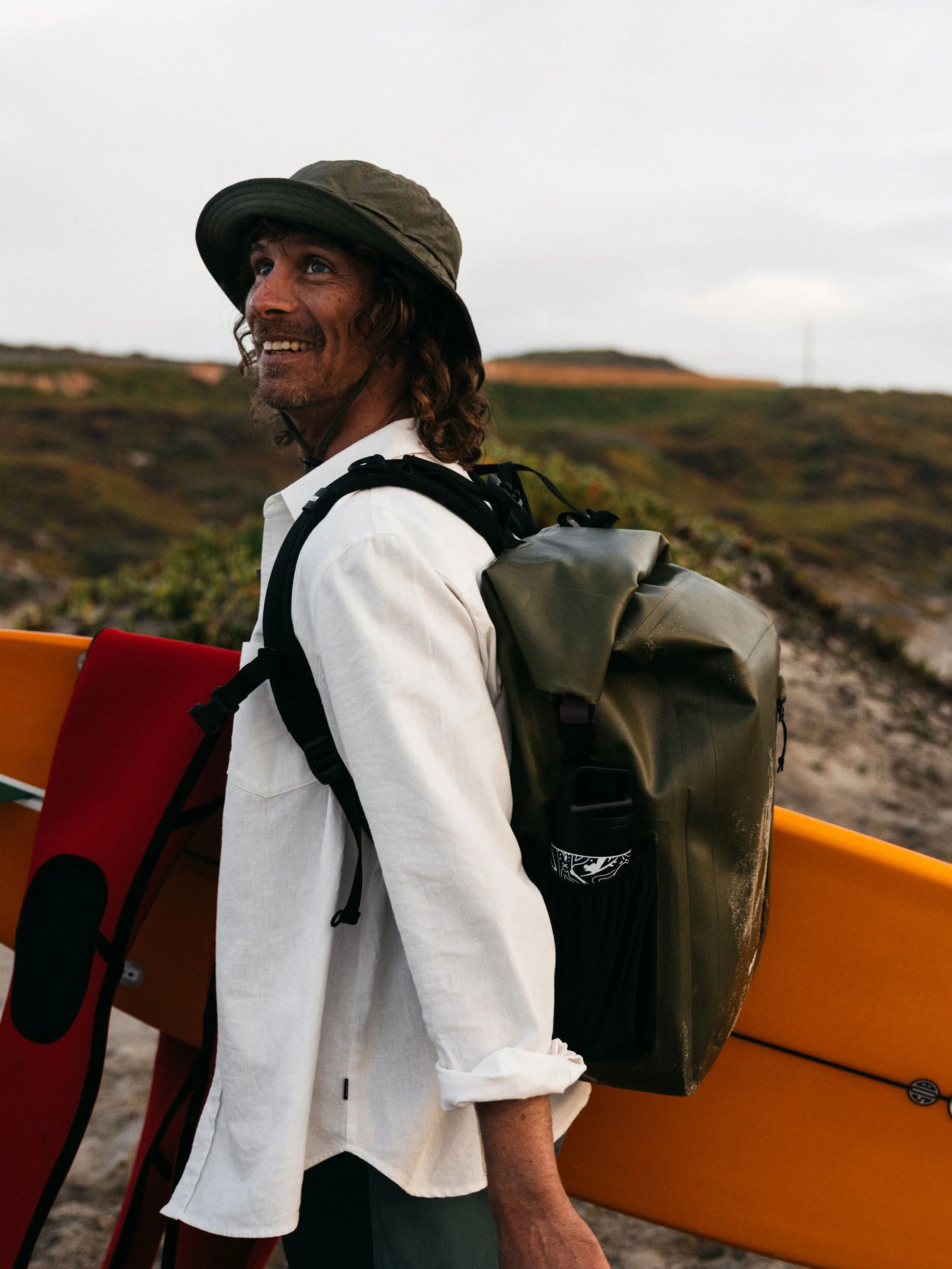 Drift 30L Waterproof Roll Top Backpack - Image 3