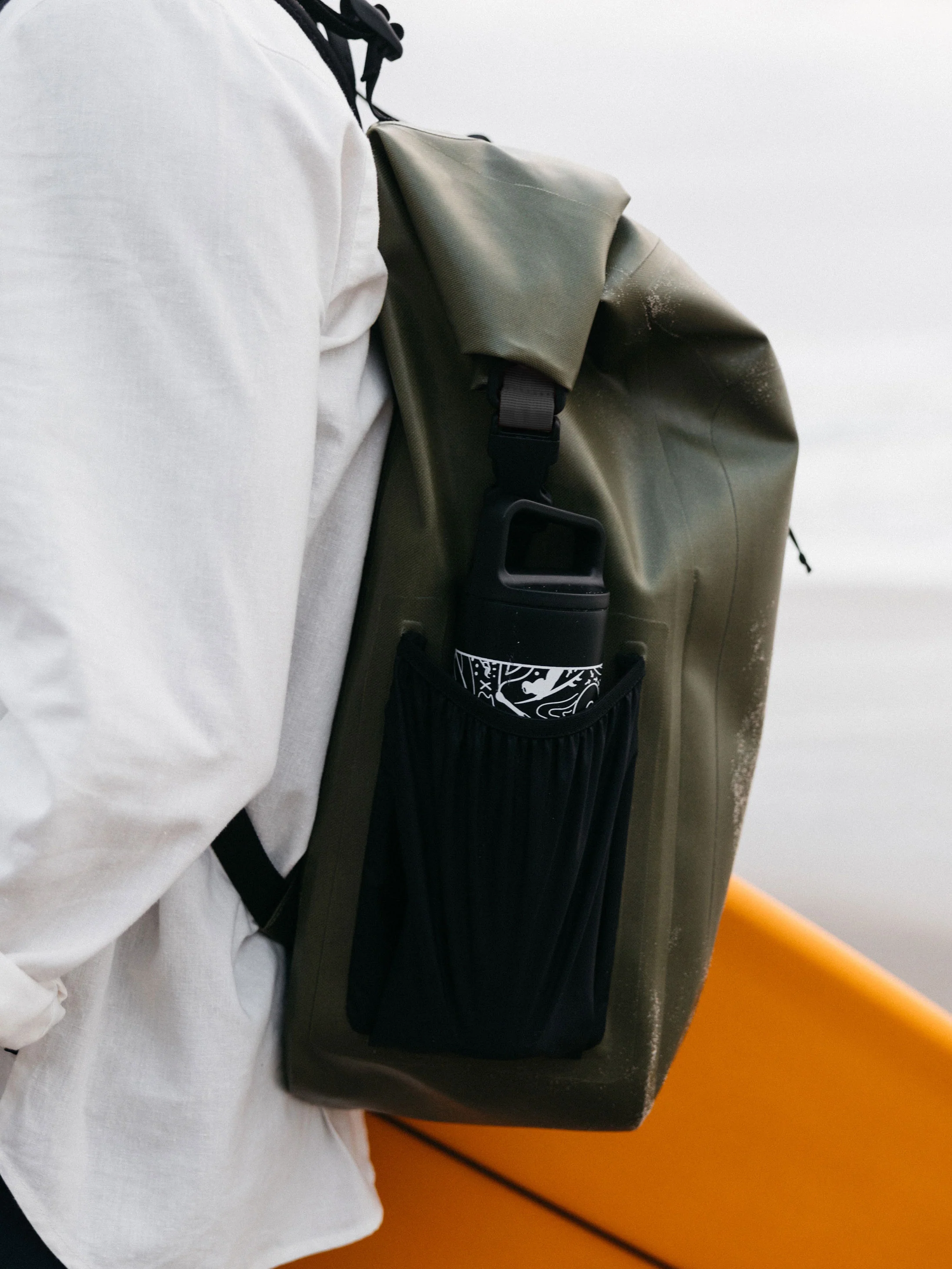 Drift 30L Waterproof Roll Top Backpack - Image 4