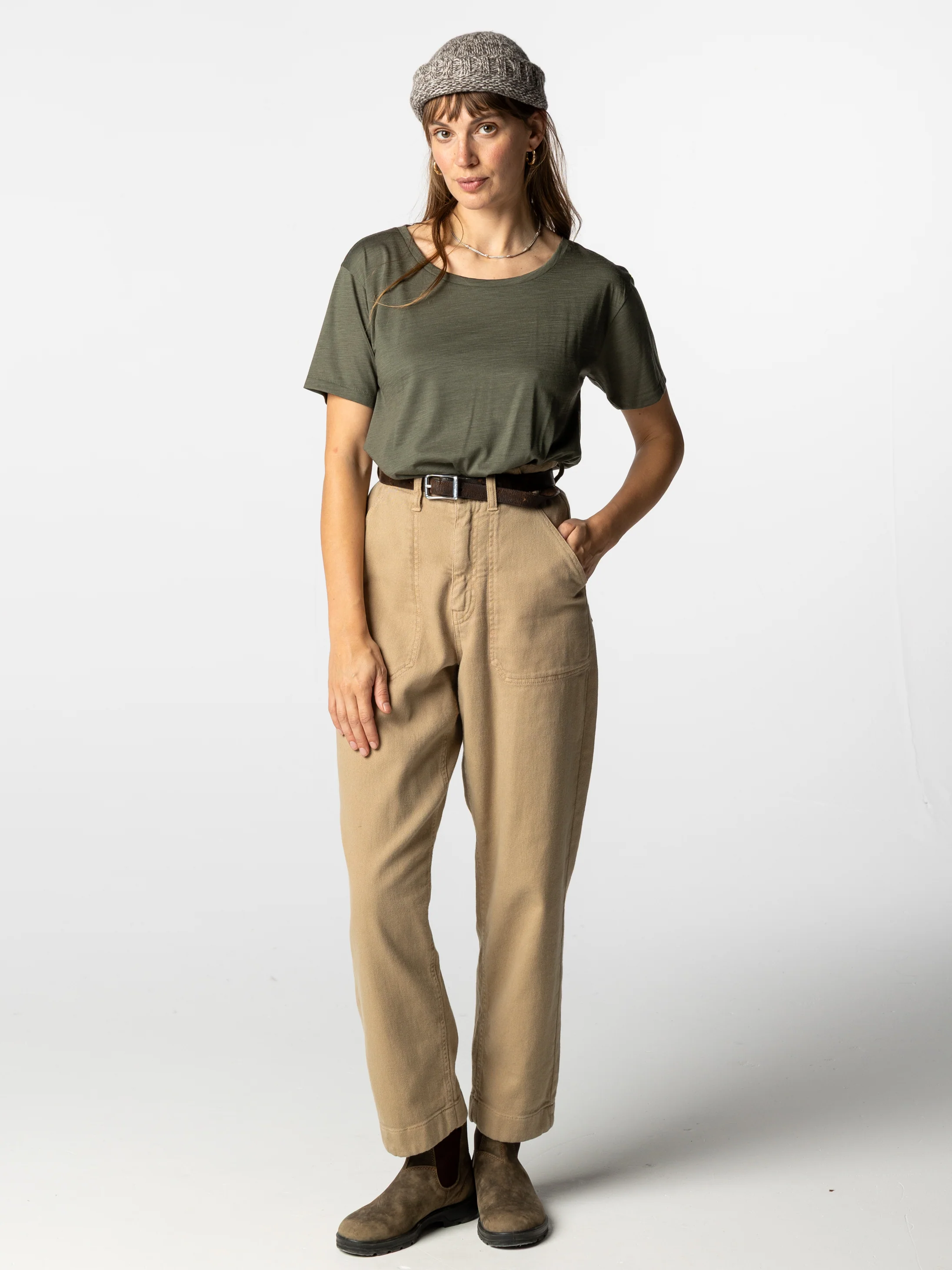 Women's Seeker Merino Scoop Neck T-Shirt - Image 4