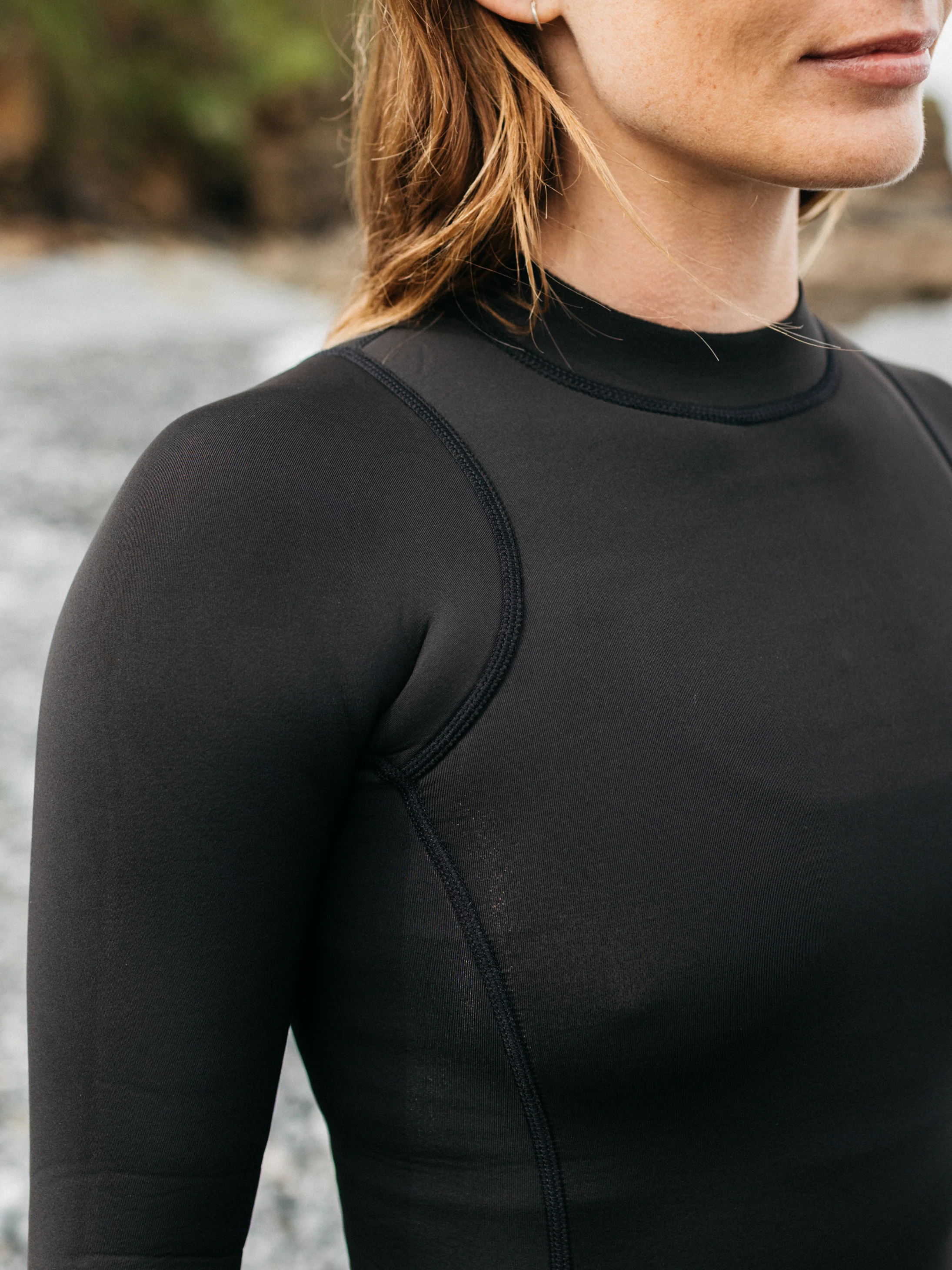 Women's Nieuwland 2mm Yulex® Long Sleeve Shorty Wetsuit - Image 6