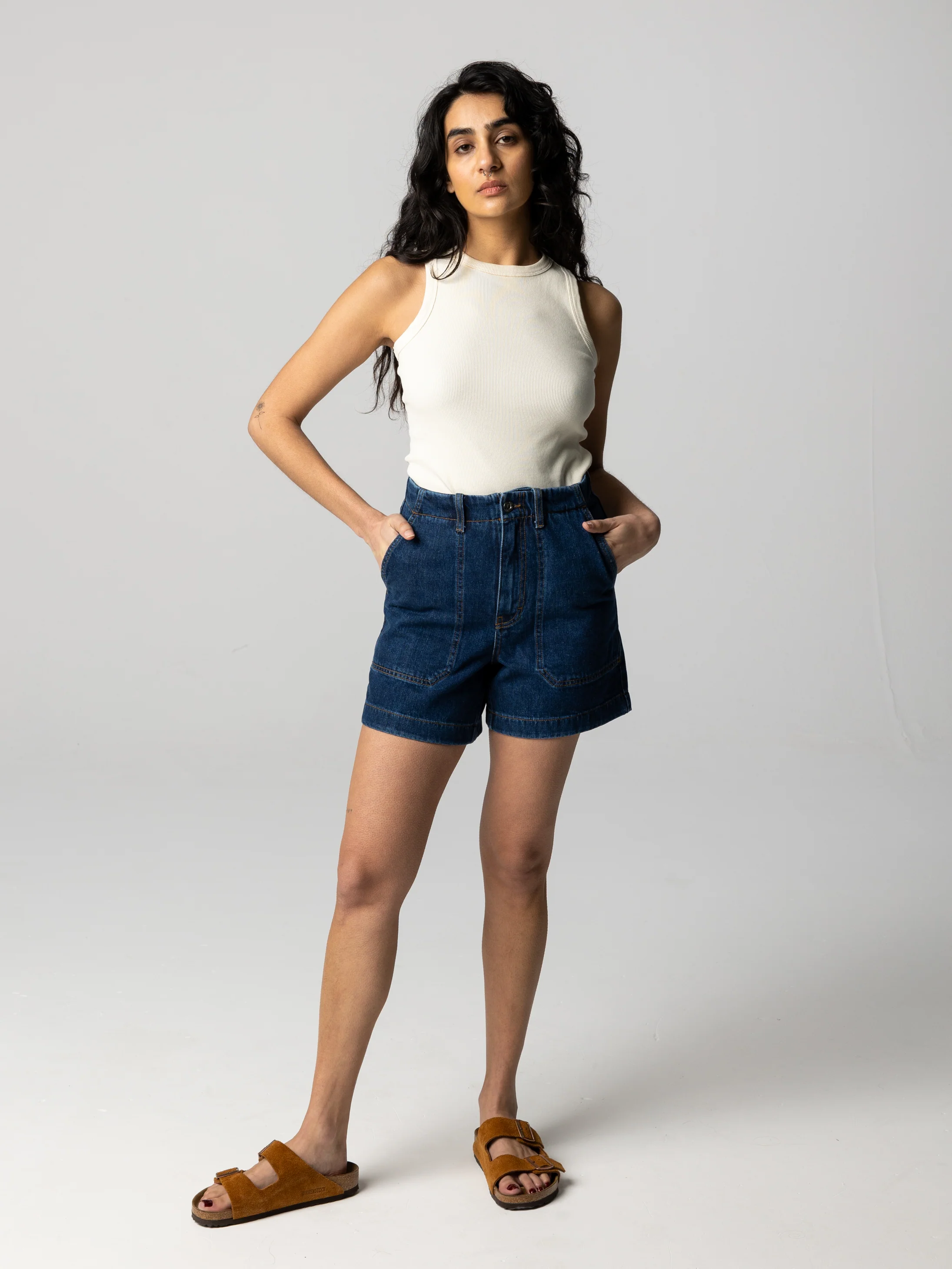 Women's Yarrel Denim Short - Image 4