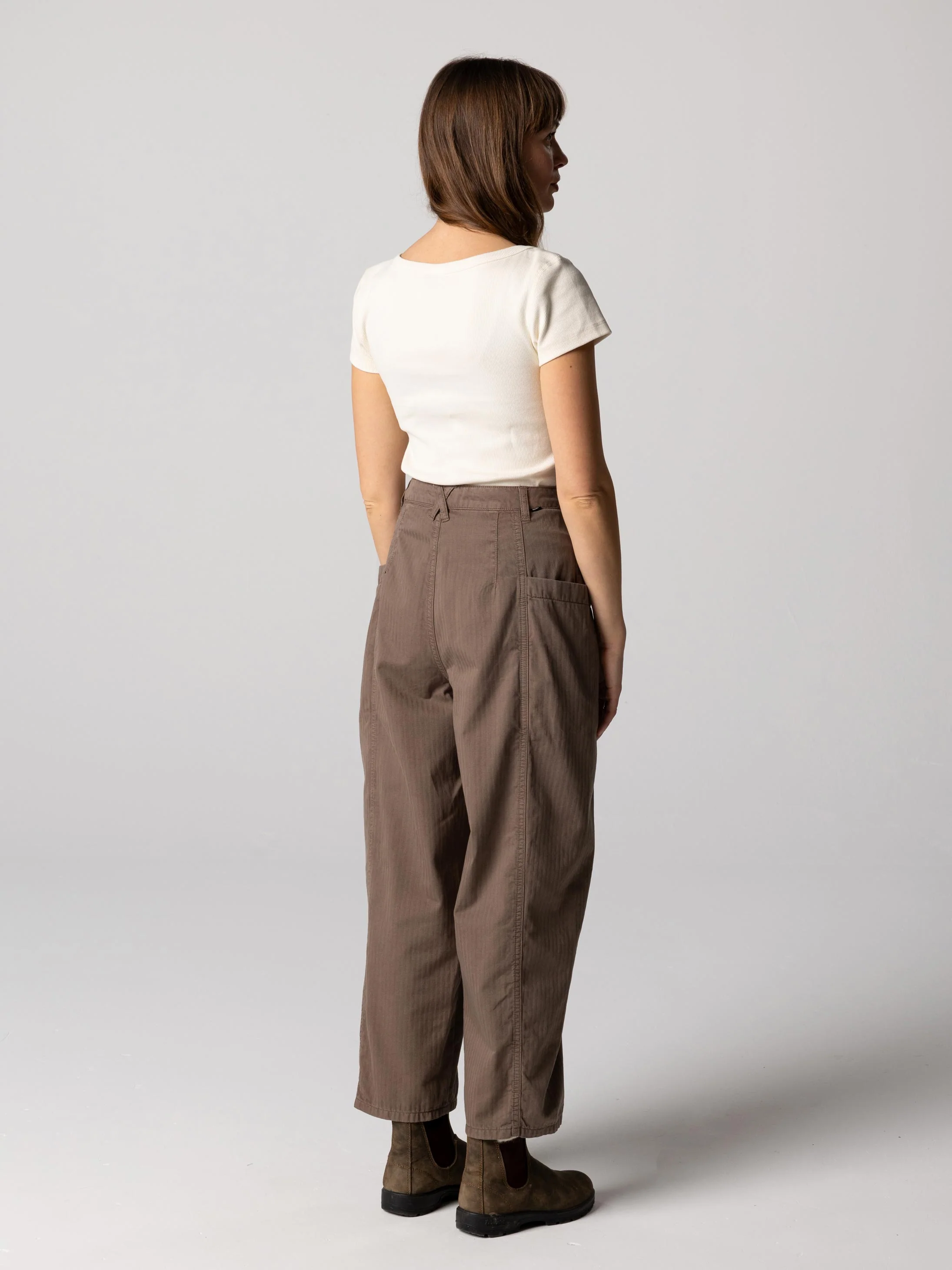 Women's Powes Ribbed T-Shirt - Image 5