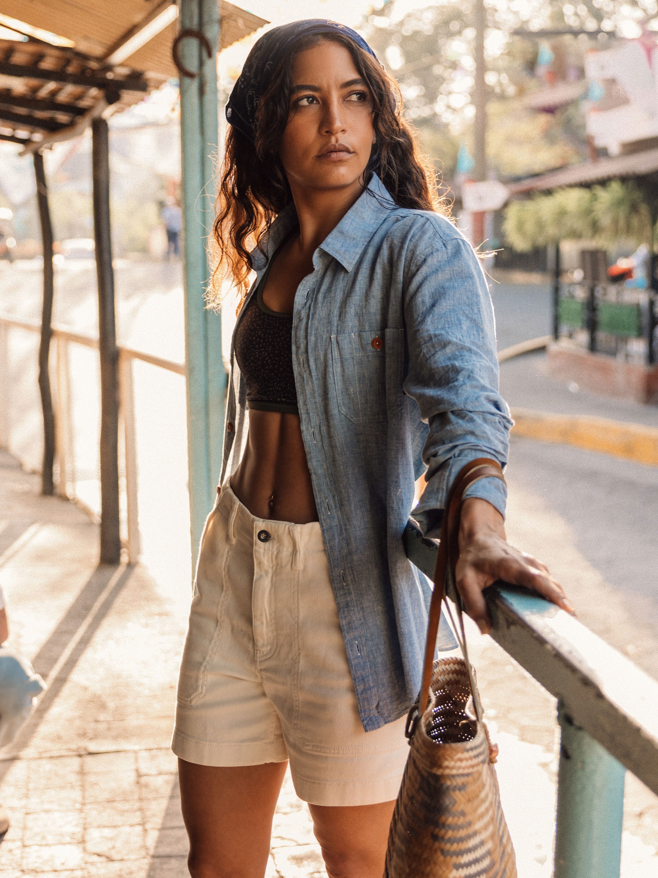 Women's Yarrel Canvas Short - Image 3