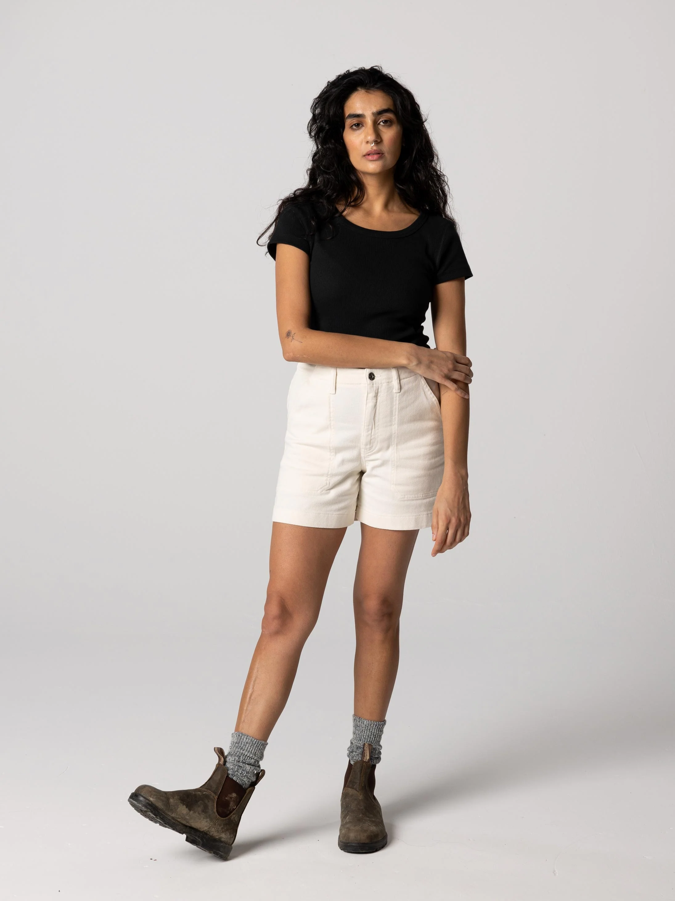 Women's Yarrel Canvas Short - Image 7